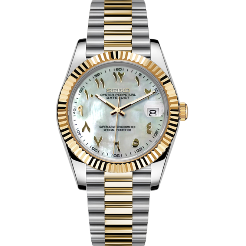 MOR CLASSIC MOD - TOW-TONE GOLD ARABIC
