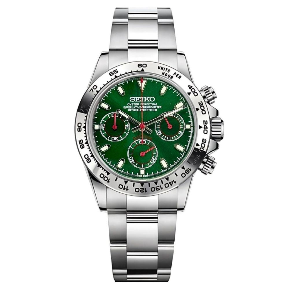 TONA MOD - SILVER & GREEN